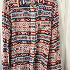 Stetson Striped Button-Up Shirt